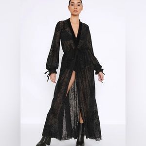 BLACKMILK Webs and Wings Robe